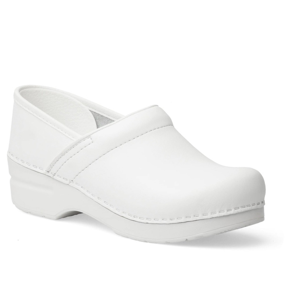 Dansko Women's Classic White Clogs